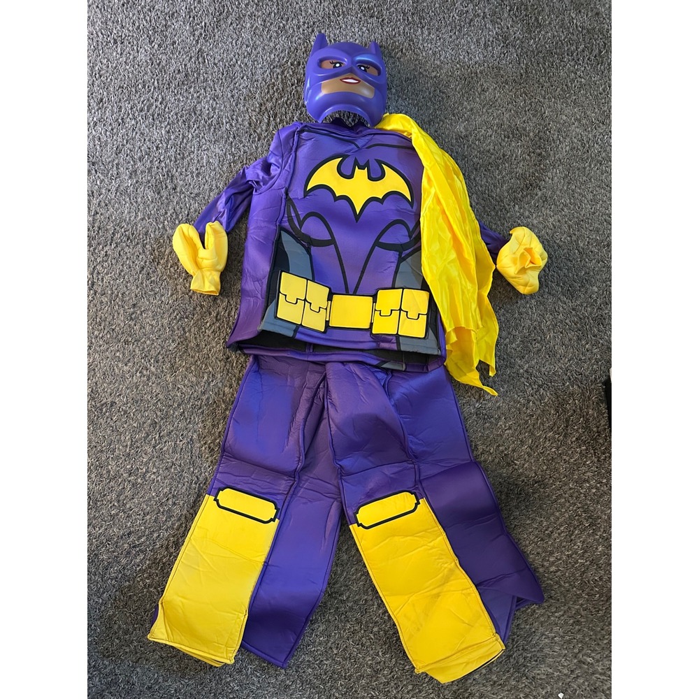 LEGO‎ Batman Movie Batgirl Costume Deluxe Kids Large 10-12 Complete With Mask